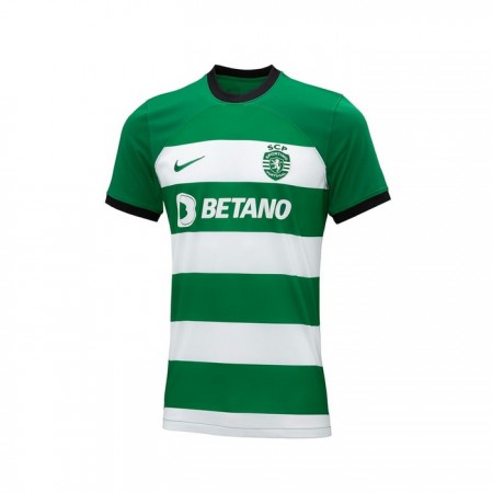 Virallinen pelipaita Sporting CP Koti 2023-24 Lyhythihainen - Miesten Virallinen pelipaita Sporting CP Koti 2023-24 Lyhythihainen - Miesten